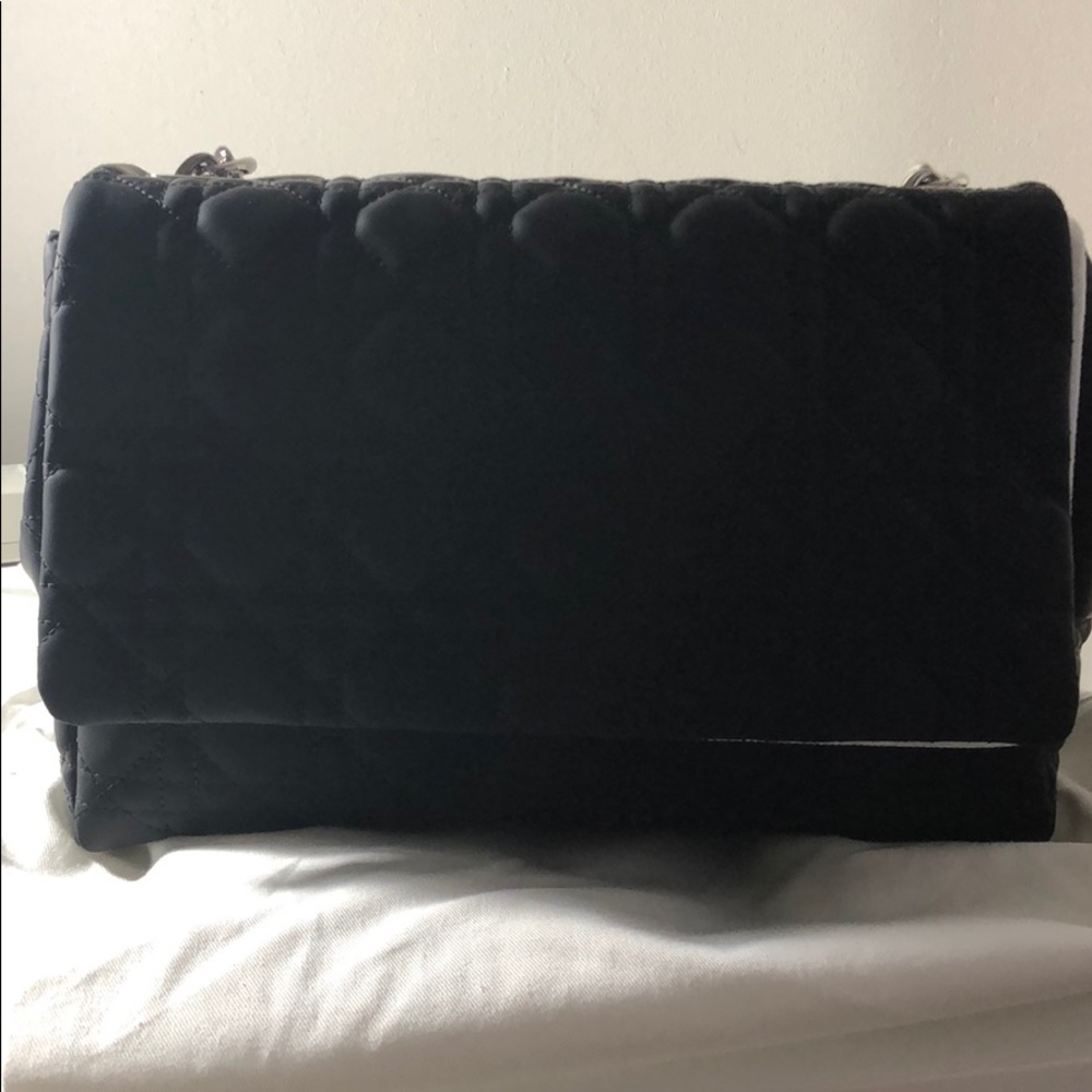 Authentic Dior lambskin shoulder bag.